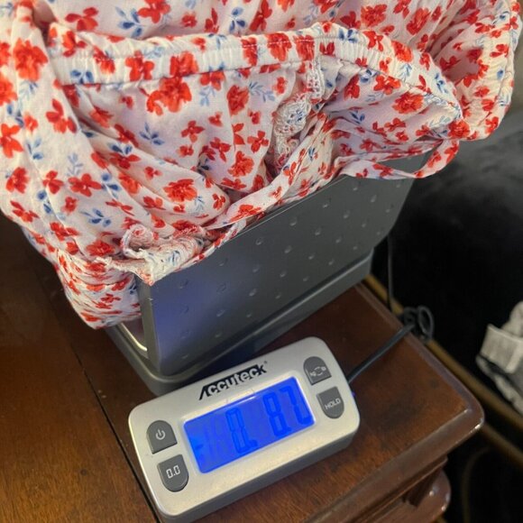 OLd Navy Dress‎ Plus XXL Ditsy Floral Square Neck Flutter Sleeve Peasant 16714 - Picture 12 of 12